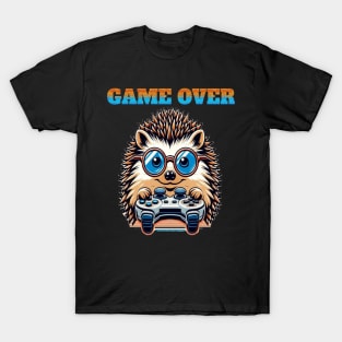 Hedgehog gamer non official gift ideas T-Shirt